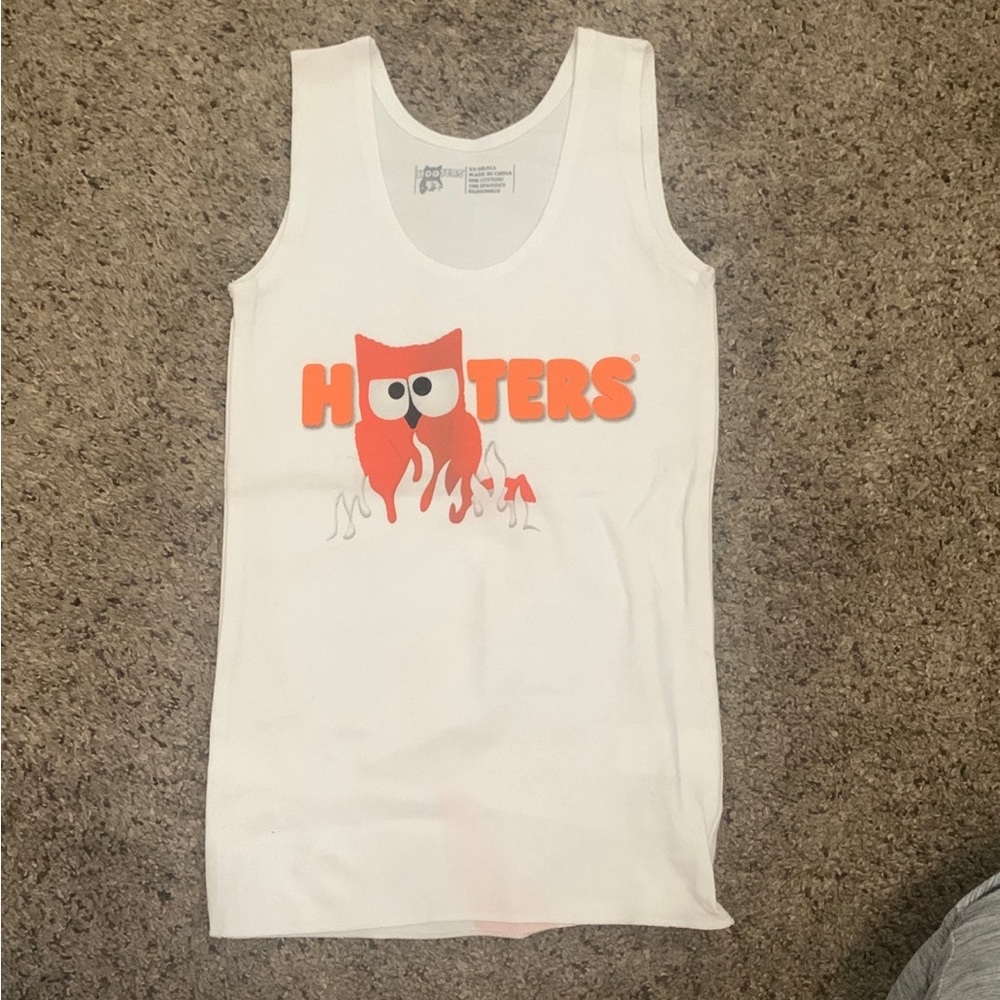 Hooters Limited Edition Devil Tank Top Uniform Halloween Costume